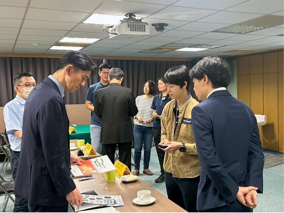 台湾本田通商事業交流会に参加する渡邊さん、ファルコンさんの様子